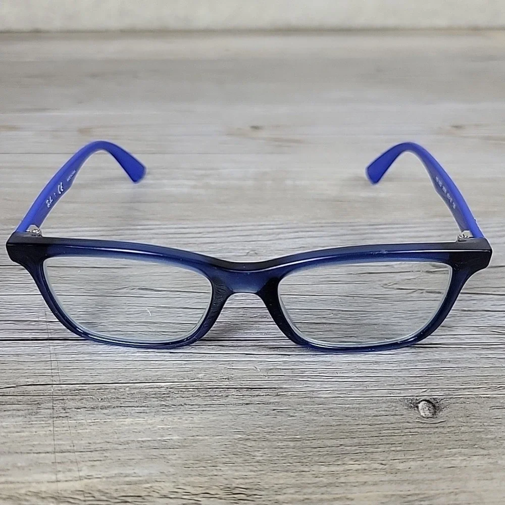 RAY BAN RB1562 3686 KIDS 48-16-125 BLUE EYEGLASSES FRAME PLASTIC‎